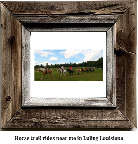 horse trail rides near me in Luling, Louisiana